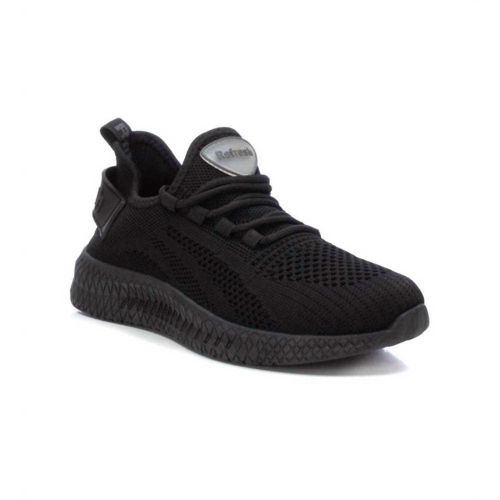 NEW XTI women's sneakers in black